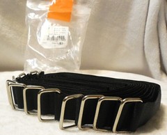 18 inch 12 Cable Strap Adjustable Securing Buckle 1″ wide Nylon Hook Loop