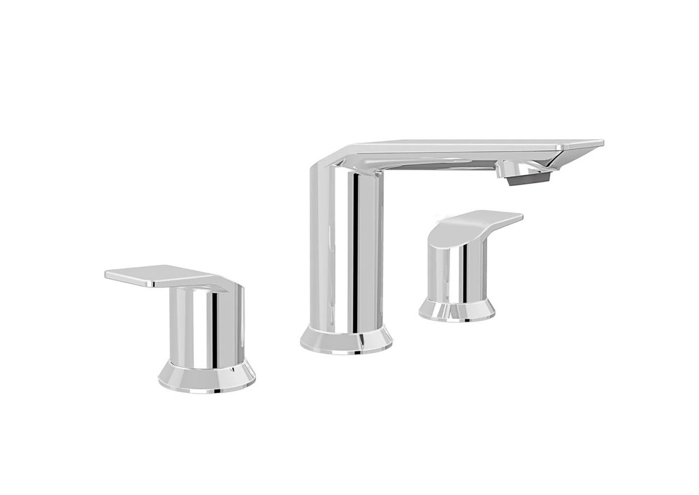 Baril Profil Lavatory Faucet 8″ Wide Spread Chrome finish Model B46-8009-CC NEW