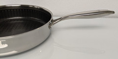 Hell’s Kitchen Hybrid Tri-Clad 4 Qt Sauté Pan w/ Lid | Nonstick PFAS-Free Used