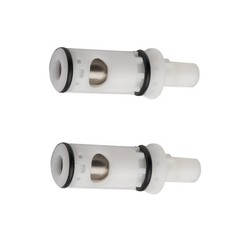 1PCS 2 Pack Moen 1224 Faucet Cartridge Replacement for Two Handle Faucet