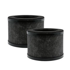 Nispira TZ-K1 True HEPA Carbon Filter for ToLife TZ-K1 Air Purifier, 2 Pack