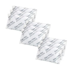 Activated Carbon Filters 9 Pack Odor Control Coconut Shell Charcoal Trash Can US