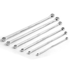 Extra Long Box End Wrench Set, Metric Durable Aviation Spanner 6PCS CRV 8 – 19mm