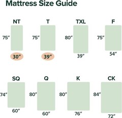 ZINUS 6 Inch Foam and Spring Mattress, Narrow Twin, CertiPUR-US Certified New