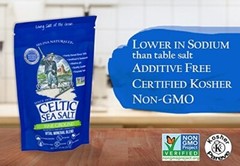 Celtic Sea Salt Fine Ground Resealable Bag – 8 Oz