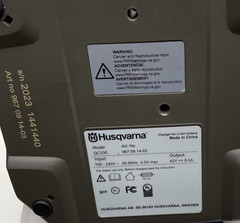 Husqvarna QC330 Battery Charger 330W Rapid Smart Charge For BLi 36V/40V Battery