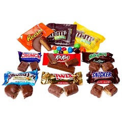 Fun Size Assorted Chocolate Bulk Mix Variety Pack – 2 Lb /3 Lb /4 Lb /5 Lb /6 Lb