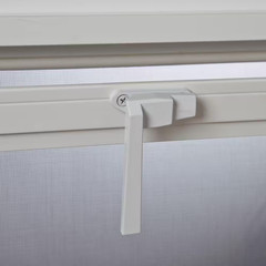32.25 In. X 24.25 In. White Double-Pane Insulated Glass Hinged Vinyl Hopper Insw