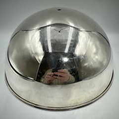 Claridge’s Chrome Lampshades 10.25”