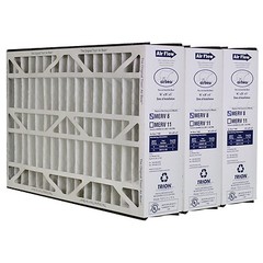 Trion Air Bear 255649-105 (3 Pack) Pleated Furnace Air Filter 16″x25″x5″ MERV 8