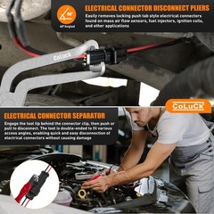 5Pcs Electrical Disconnect Pliers for Cars, Hose Clamp Pliers Connector Remov