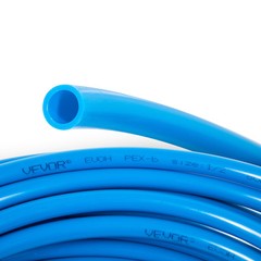 1/2″ 2 X 100ft Red & Blue PEX Tubing For Potable Water w/ Cutter & Clamp