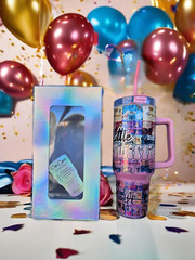 Taylor Swift 40oz Tumbler – Stainless Steel – “Little Swiftie” Gift