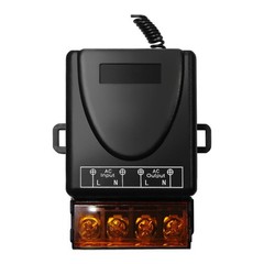 AC 90-220V 30A RF Relay Wireless Remote Control Switch + 433MHz Remote