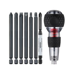 Vessel Manual Impact & Out Screwdriver w 7pc Bit Set 238HWB7PU Japan JIS