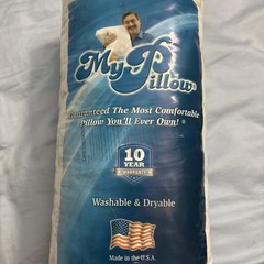 MyPillow Standard Classic Pillow Medium Firm 18.5-inch x 26-inch Machine Washabl