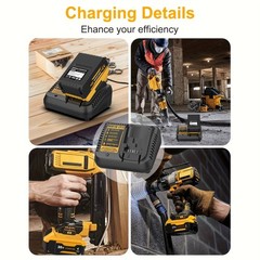 3A For DeWalt 20V Max Battery Charger 12V Fast Charging DCB115 DCB112 DCB1104