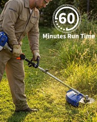 43CC Weed Wacker Gas Powered, 3-in-1 Gas Weed Eater 2-Cycle String Trimmer Yard