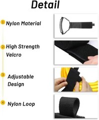 Cable Storage Straps,1Pcs Garden Hose Storage Straps,Heavy-Duty Hook&Loop Straps