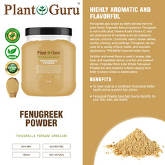 Fenugreek Seed Powder Non-GMO Ground Trigonella Foenum Graecum Bulk Methi