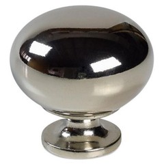 Hickory Hardware Polished Nickel Cabinet Knob 35-Pack, Round Heritage VP6091-14L