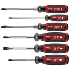 Milwaukee Tool Mt200-6 6 Pc. Cushion Grip Screwdriver Kit ( Made In Usa)