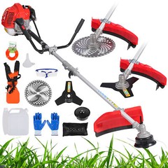 52cc 2-Cycle Weed Wacker Gas Powered 3-in-1 String Trimmer/Edger Grass Trimmer