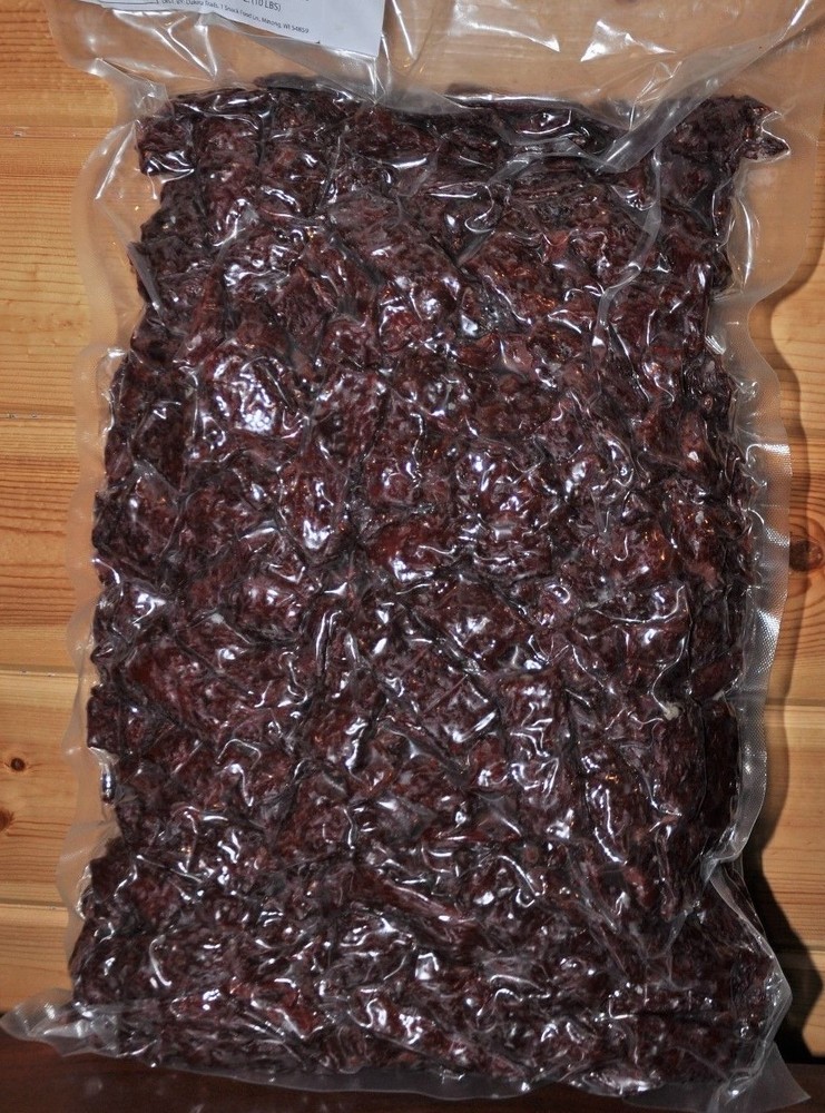SWEET & HOT BEEF Kippered Bits BULK 10 Pounds Dakota Trails FAST SHIPPING