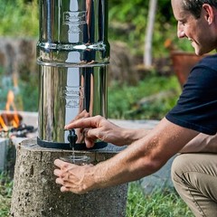 New Royal Berkey Water 3.25 gal. System w/2 7″ British Berkefeld Ceramic Filters