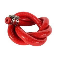 High Temp Reinforced Silicone Heater Tubing Hose 6.5MM (1/4″) X 3.28FT Red
