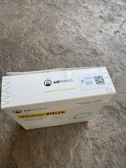 Airthings 2930 Wave Plus-Radon & Air Quality Monitor, Battery Powered (CO2, VOC)