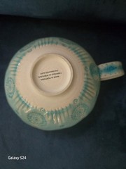 Anthropologie Old Havana Mint Oversized 10 Oz Cup – Teal