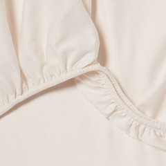 Full Easy Care Cotton Blend Sateen Sheet Set Ivory – Room Essentials: