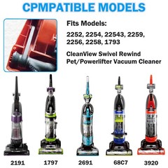 Vacuum Belt Replacement for Bissell Cleanview Swivel Pet Upright Bagless/Powe…