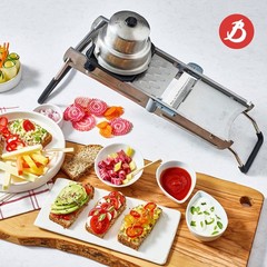 de Buyer REVOLUTION Slider & Pusher – Stainless Steel Replacement for LA MAND…