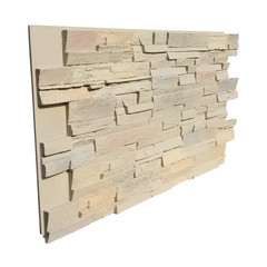 Stack Stone 48 In. X 24.25 In. Polyurethane Interlocking Siding Panel Finished i
