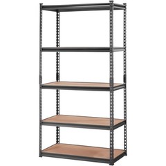 Storage Shelving Unit Garage Storage Rack 5-Tier Adjustable 2000 lbs Load