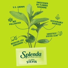 (3 pack) Splenda Stevia Liquid Zero Calorie Sweetener, 1.68 fl oz Bottle