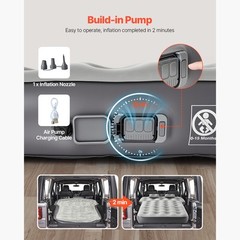 Car Air Mattress Inflatable Camping AirBed for Jeep Wrangler Unlimited 2007-2024