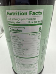 2 Pack of Girl Scouts Thin Mints™ Sugar-Free Syrup | Large 1 Liter Bottle