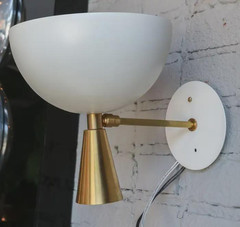 Italian Diabolo Brass Wall Sconce Bedroom Light Fixture Luxury Lighting For Home