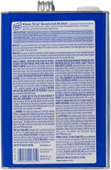 Klean Strip GSL26 Denatured Alcohol Clean Burning Fuel 1 Gallon.