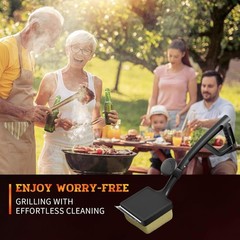 Grill Brush and Scraper, Bristle Free Steam Cleaning Safe for All Grill Types…