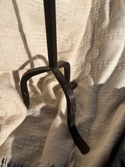 Gorgeously Aged Freestanding Floor Candlestick Holder for Taper Candle 16-20in