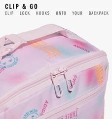 Brand New Pink Adidas Affiliate Lunch Bag For Kids, Teens, Adults