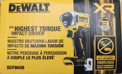 DEWALT DCF860B 20V MAX XR 3-Speed Brushless High Torque Impact Driver Tool Only