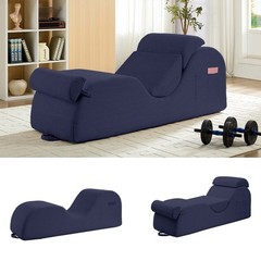 Zafly Yoga Chaise Lounge Indoor, Yoga Chaise, Ergonomic Reading Chair for Adults
