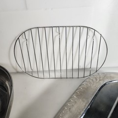Himark Stainless Steel Oval Roaster Roasting Pan With Lid Rack 18″ X 12.5″