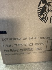 Ground Coffee, Dark Roast Hot or Iced Coffee, Decaf Caffè Verona, Six 12 Oz Bags