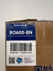 iSpring RO600BN Tankless RO Reverse Osmosis Water Filtration System, 600 GPD